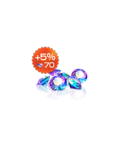 1,470 Gems (1,400 Gems + 70 Bonus)