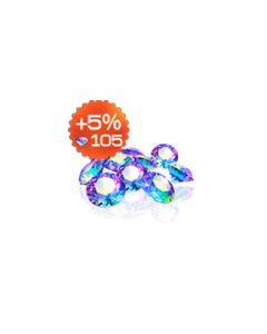 2,205 Gems (2,100 Gems + 105 Bonus)
