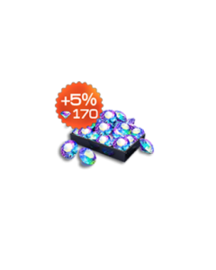 3,570 Gems (3,400 Gems + 170 Bonus)